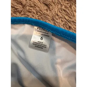VENUS‎ Blue Bikini Set Medium Top Size 6 Bottoms Lace Up Wrap Swimwear thumbnail 8