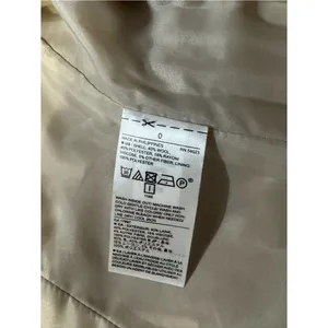 Banana Republic Camel Wool-Blend Stand Collar Jacket thumbnail 11