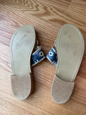 Jack Rogers Original Jack Sandal in Blue Camo Flip Flop Flat Beach - Size 8 thumbnail 3