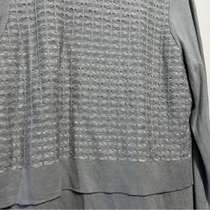 Gray Open Front Cardigan peck peck :Box G thumbnail 10