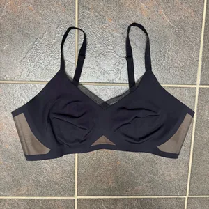 Honeylove CrossOver Bra Runway Black Tan Extra Large XL thumbnail 8