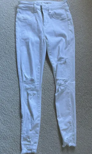 Outfitters White Skinny Jeans thumbnail 1