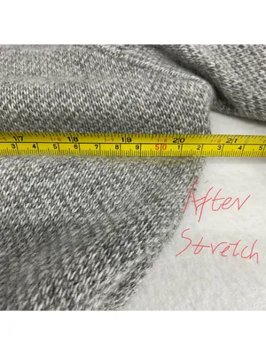 ITALY MADE BENEDETTAB. wool grey cashmere jumper sweater s bust from32 to 42in thumbnail 6