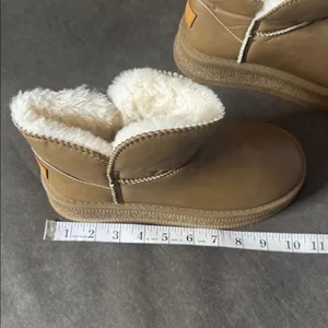 Women’s Mini Platform Ankle Boots Faux Fur Lined Size 7 (EU38) NEW thumbnail 9