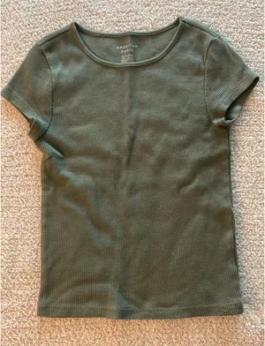American Eagle Green Tee thumbnail 1