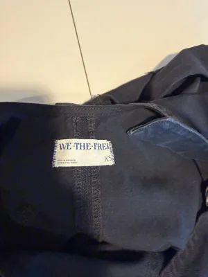 Free People We The Free High Roller Shortall Black XS thumbnail 4