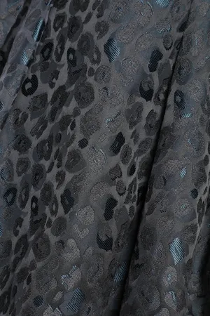 Lulus NWT Black Leopard Jacqaurd Strapless Mini Dress thumbnail 4