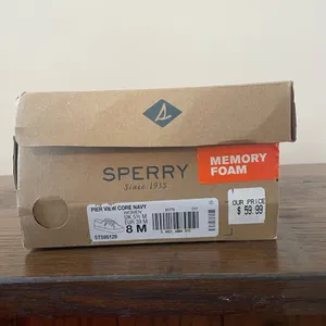 Women’s Sperry Navy Blue Canvas Sneakers thumbnail 8