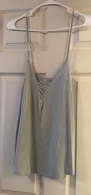 American Eagle Outfitters Soft Blue Camisole thumbnail 1