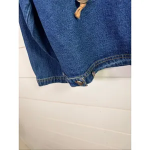 Ultimate Philadelphia Women's Denim Beaded Western Aztec Jean Jacket Blue Medium thumbnail 9