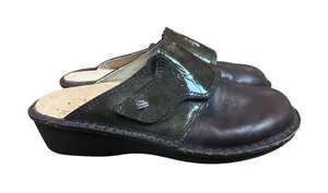 Finn Comfort Amalfi Leather Mule Clog Brown Size 36‎ US 6 thumbnail 1