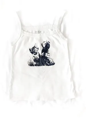 Brandy Melville Cat Tank Top thumbnail 1