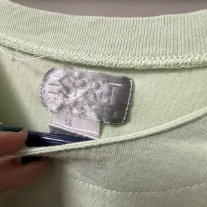 Vintage Esprit Light Green Long Sleeve Shirt. Size Small thumbnail 4