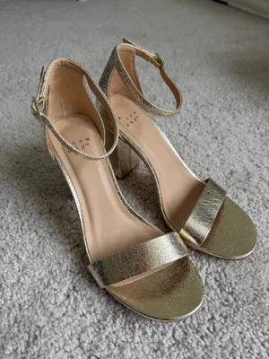 A New Day Heels Gold 8 thumbnail 1