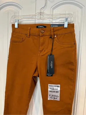 D. Jeans brown jeans size 4/27 thumbnail 3