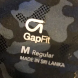 Gap Fit Black & Grey Shine Camouflage Leggings thumbnail 3