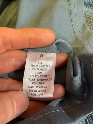 Arula Blue Textured Sleeveless Jumper Dress Oversized Pockets Boho Lagenlook thumbnail 3