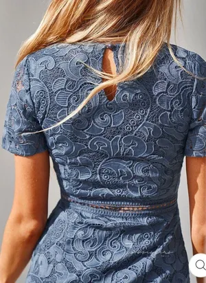 JAUS Mini Dress Blue Size XS thumbnail 2