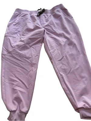 FIGS Lavender Purple FIONx Stretch Jogger Scrub Pants 26” Inseam Size XLP/XXLP thumbnail 5