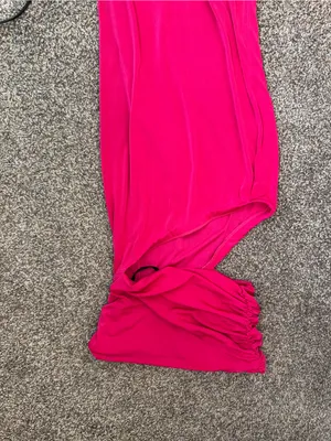 Revolve NBD Hot Pink Lotte Maxi Dress Gown Womens M Strapless Baddie Cut Out thumbnail 8