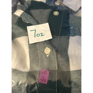 Tommy Hilfiger Womens Small S/P Green White Gingham Plaid Button Down Shirt thumbnail 13