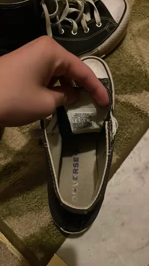 Converse High-Top Platform Sneakers Black 6.5 thumbnail 3