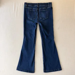 Spanx Flare Jeans Womens XL Petite Blue Pull On High Rise Stretch Denim thumbnail 4
