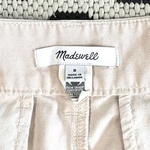 Madewell Harlow Wide Leg Pants in Drapey Twill - Harvest Moon Size 8 thumbnail 12