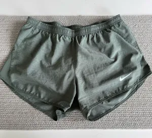 Nike Women's Sage Green Athletic Running Shorts Size Medium thumbnail 1
