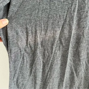 Under Armour Gray Long Sleeve Loose Heatgear Open Back Strappy Stretch Large thumbnail 7