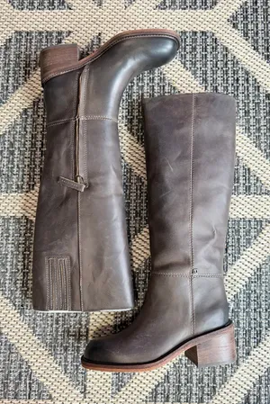 Franco Sarto Niva Knee High Boot Brown Size 6M thumbnail 1