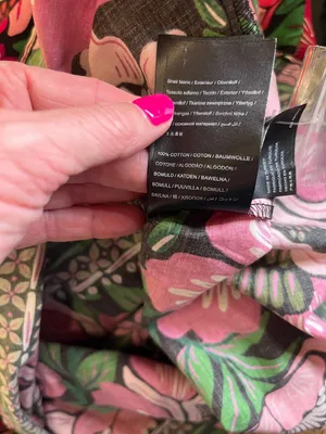 NWOT Farm Rio Floral Tiered Mini Dress - Pink & Green Size S thumbnail 13
