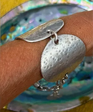 Gorgeous, silver COIN Bracelet thumbnail 3