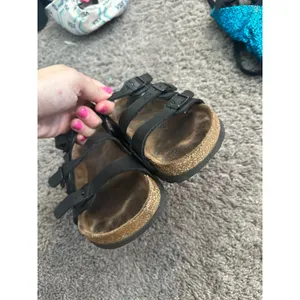Birkenstock black sandals thumbnail 3