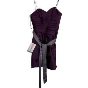 Sorella Vita NWT Cocktail Dress Style 2399 Women’s Size: 12 Color: Aubergine thumbnail 3