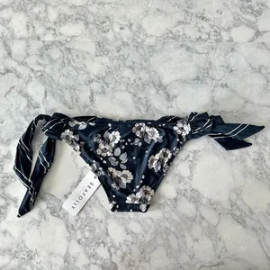 Seafolly Splendour Tie Side Hipster Bikini Bottom Indigo thumbnail 4