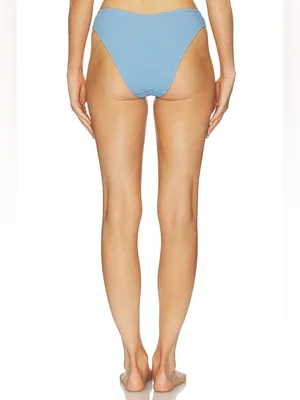 New Show Me Your Mumu Maritime Bottom Size Large L tranquil blue scrunch swim thumbnail 3