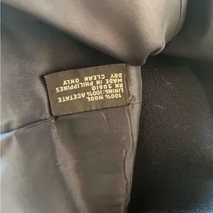 KASPER FOR ASL (8) 100% WOOL NAVY BLAZER thumbnail 4