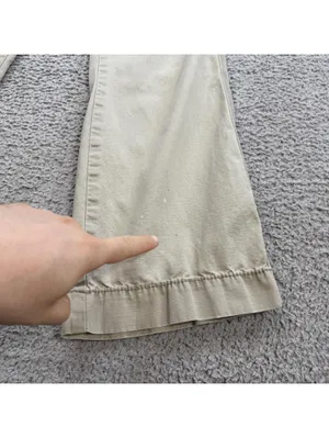 Carhartt Relaxed Fit Cargo Pants Womens 4 Regular Tan Workwear Utility Hiking thumbnail 9