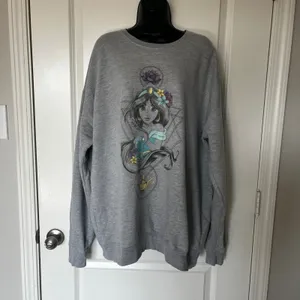 Women's Disney Princess Jasmine Sweatshirt XXL thumbnail 5