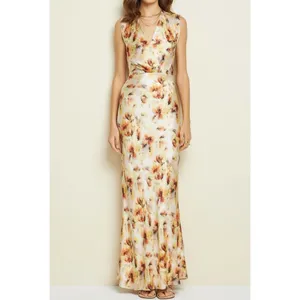 BEC & BRIDGE Sunset Floral Maxi Dress - 6(US) thumbnail 4