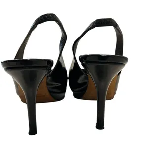 Kate Spade Women's Black‎ Patent Leather Slingback Pumps Size 7 thumbnail 4