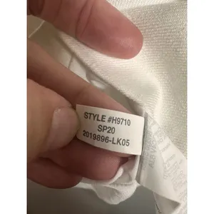 J.Crew Parke Blazer‎ White Stretch Linen Blend Classic Fit Jacket H9710 Size 2 thumbnail 6