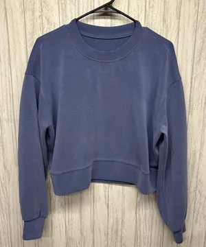 Womens Size 4 Lululemon Softstreme Oversized Crewneck EUC thumbnail 1