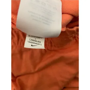 Nike Women’s Cotton Acid Wash Orange Fleece Lightweight Joggers L Athleisure thumbnail 11