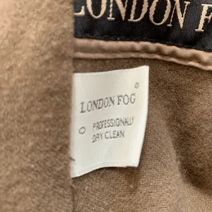 Vintage 90s London Fog Tan Faux Suede Belted Trench‎ Coat Women’s Size 6 Classic thumbnail 13