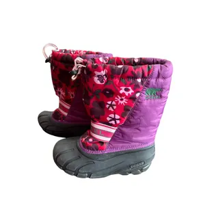 Sorel Womens Red Pink Floral Winter Rain Boots Size 4 SKU8111 thumbnail 2