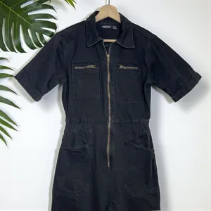 Nasty Gal Denim Boilersuit | Utility Jumpsuit thumbnail 7