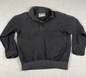 Zero Restriction Jacket Womens Medium Black Pullover Golf Windbreaker USA Lined thumbnail 1