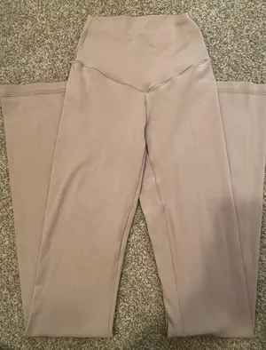 Aerie Offline Real Me High Waisted Crossover Flare Legging thumbnail 3